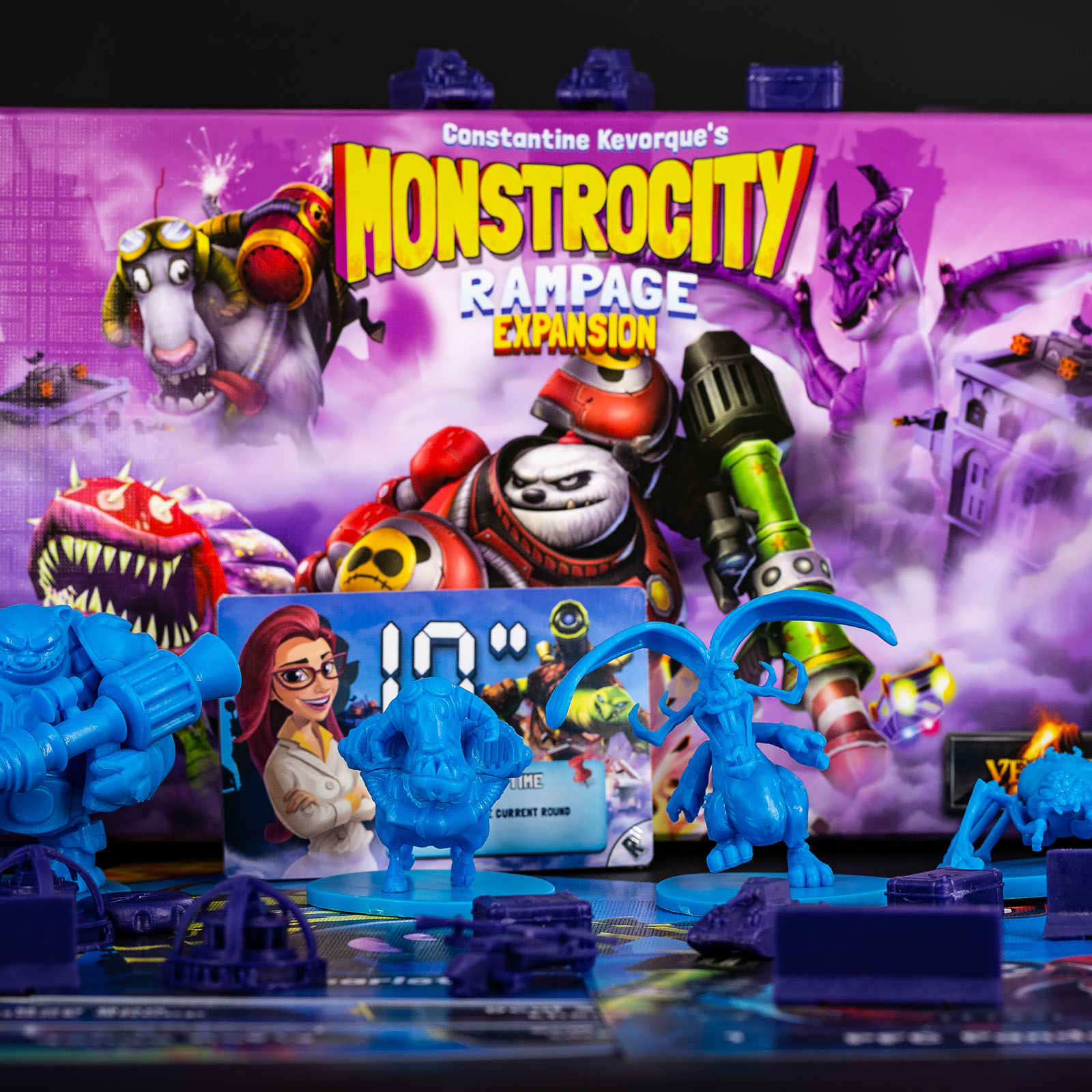 Monstrocity Rampage Expansion Miniatures