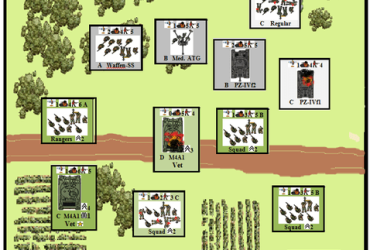 Tank Platoon: West Front – A Solitaire Game of WWII Armored Combat on the Western Front.