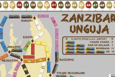 Zanzibar: Unguja (fan expansion for Ticket to Ride)
