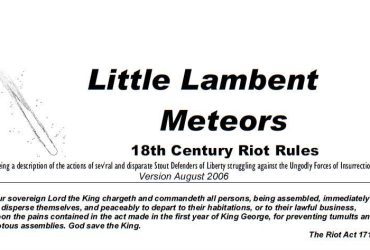 Little Lambent Meteors